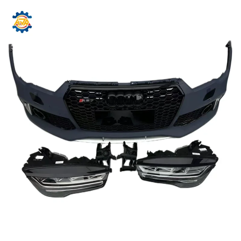 

New Audi A7 Facelift RS7 Car Front Bumper with Grille for Audi Body Kit