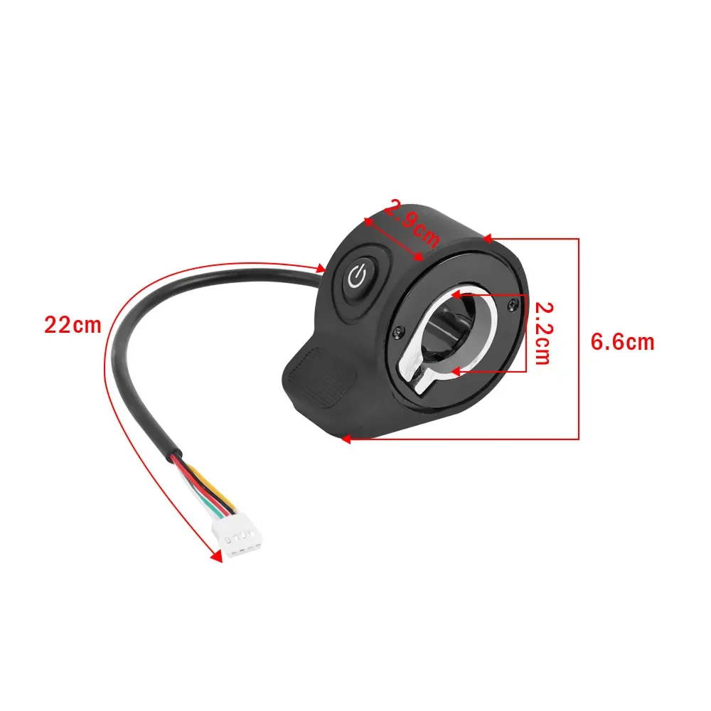 Elektroroller-Gashebel für KUGOO S1 PLUS Gaspedal Geschwindigkeitsregler Fingerbremse Kickscooter-Zubehör – Detail 8