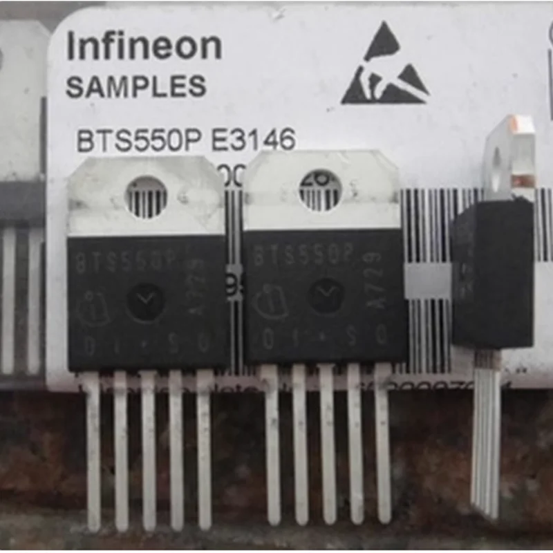 5PCS-20PCS BTS550P BTS550 TO218-5   High-current Automotive Computer Board, Power IC 115A-220A 5V-34V