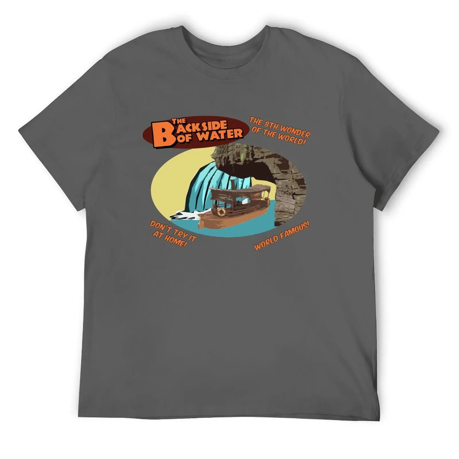 

The Backside of Water! T-Shirt quick-drying anime shirt clothing for men