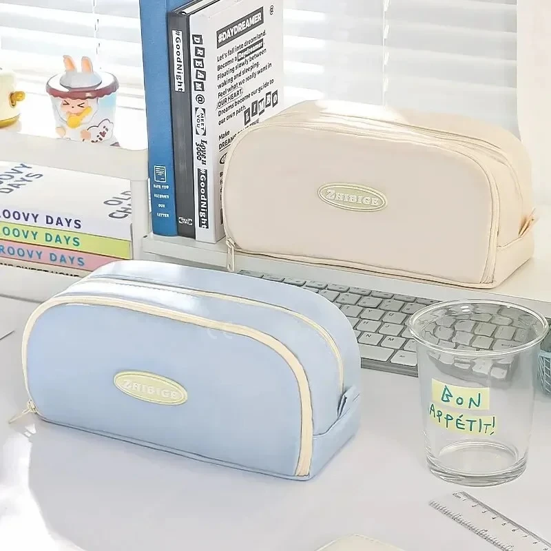 Stylish and Practical Pencil Bag with Large Capacity and Multiple Sections for Stationery Storage Pencil Case Back To School