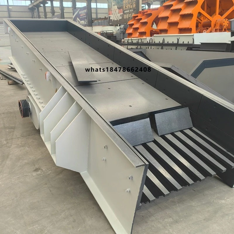 GZD Vibrating Feeder Mining Equipment Electromagnetic Vibrating Feeder for Stone Jaw Crusher