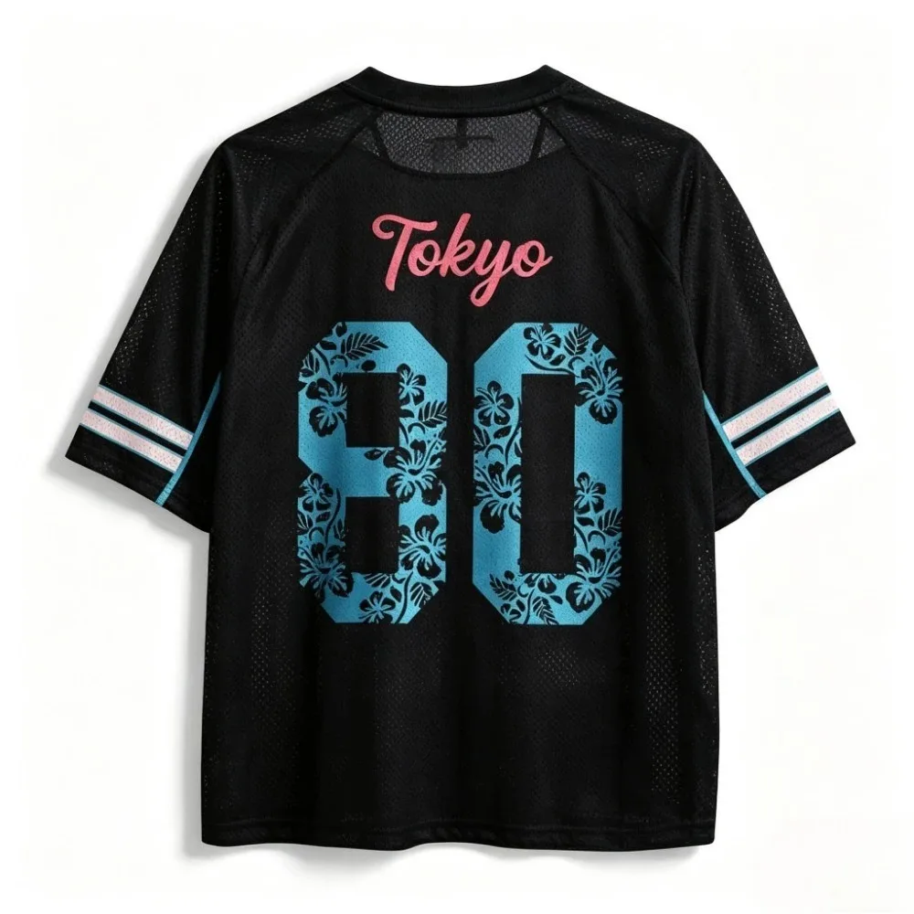Tokyo Cherry Blossom Mount Fuji Breath Quick-dry 3D Print  Men Women V-neck Tshirt Outdoor Leisure Fashion Parent-child Clothing