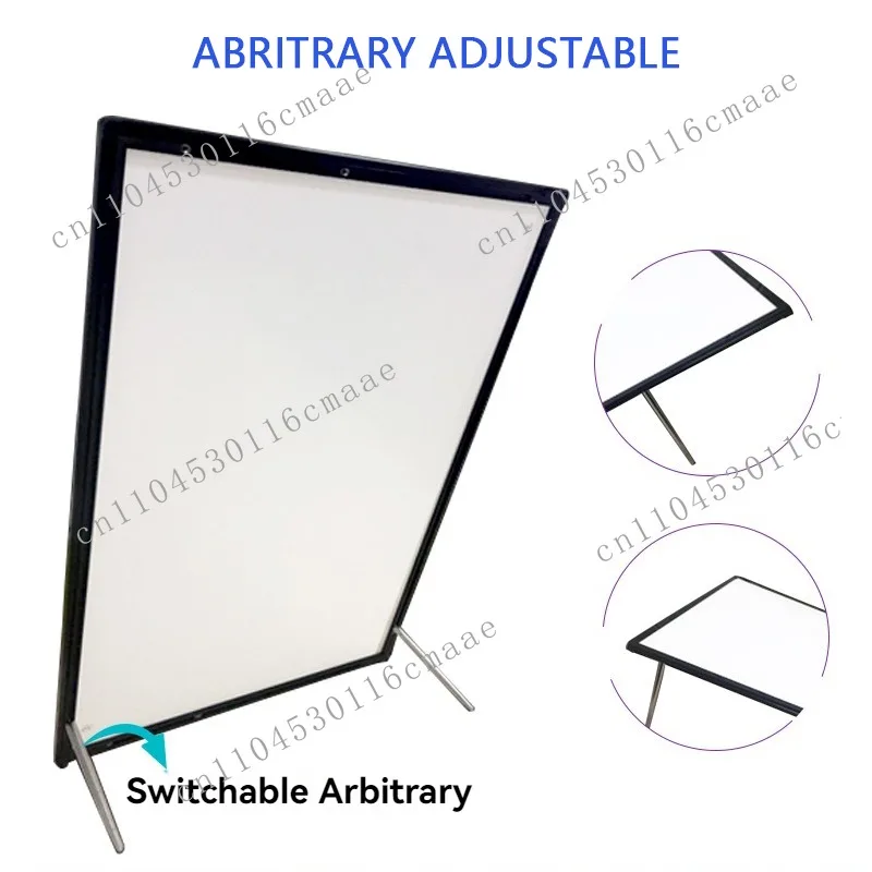 Desk Billboard Rectangle Advertising Metal Backlight Signage Display Aluminum Poster Frame Ultra-thin LED Light Box Black