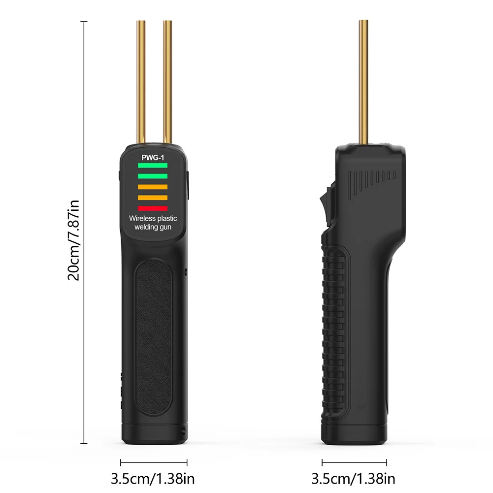 300W Saldatore di Plastica Pistola 200 pz Cucitrice A Caldo PVC Saldatore Pistola Saldatore di Plastica Kit di Saldatura per Auto Paraurti Strumenti di Riparazione