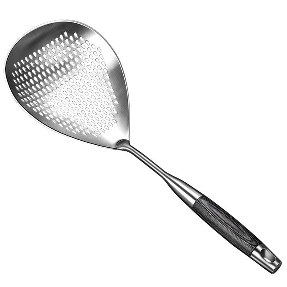 

Дуршлаг из нержавеющей стали 304, металлическое сито, ложка для кухни, ситечко для лапши, макарон, ложка, кухонные принадлежности