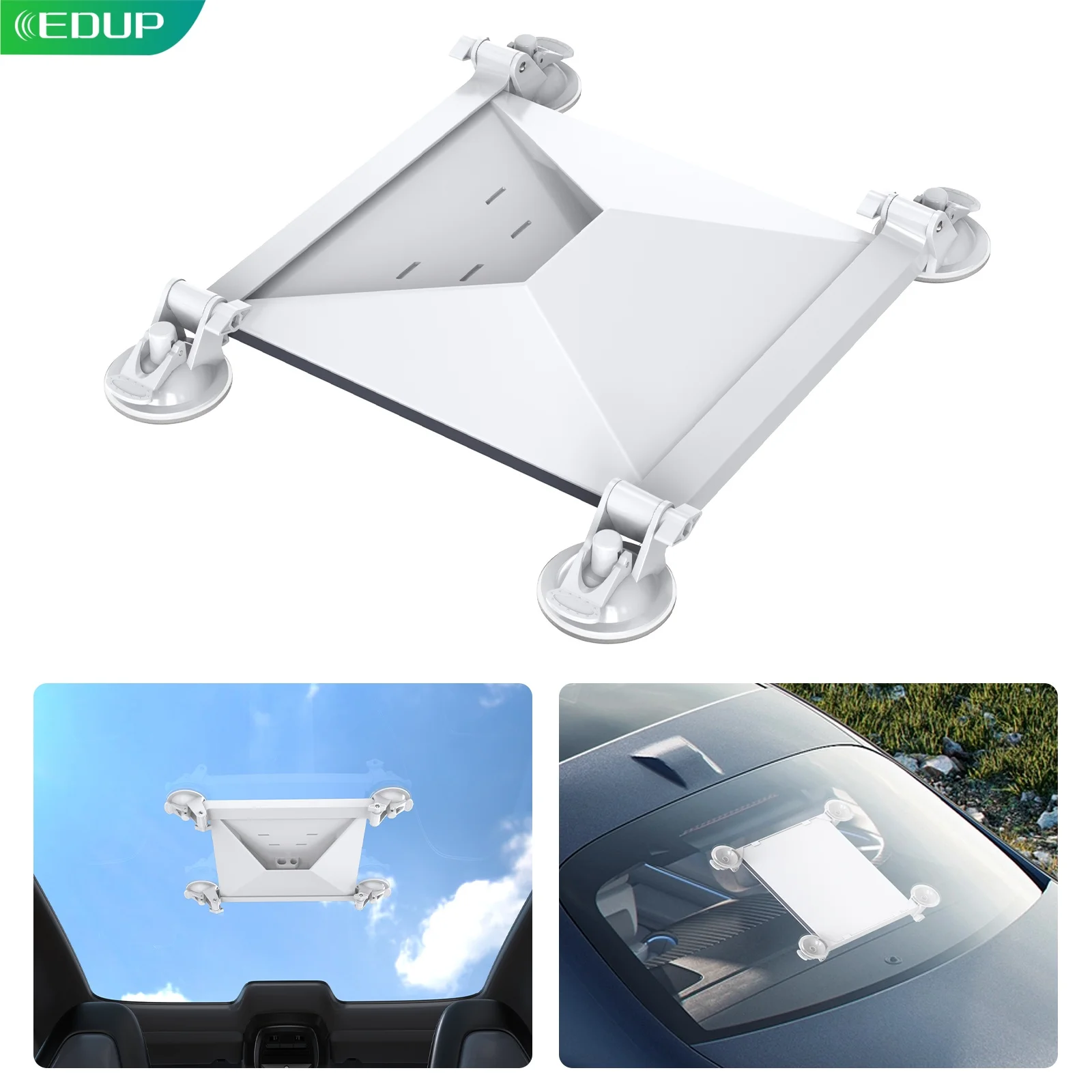 

EDUP SK0125S Starlink Mini Magnetic Roof Mount Patented Quick Release ABS Bracket Strong Magnet Weatherproof Sturdy Installation