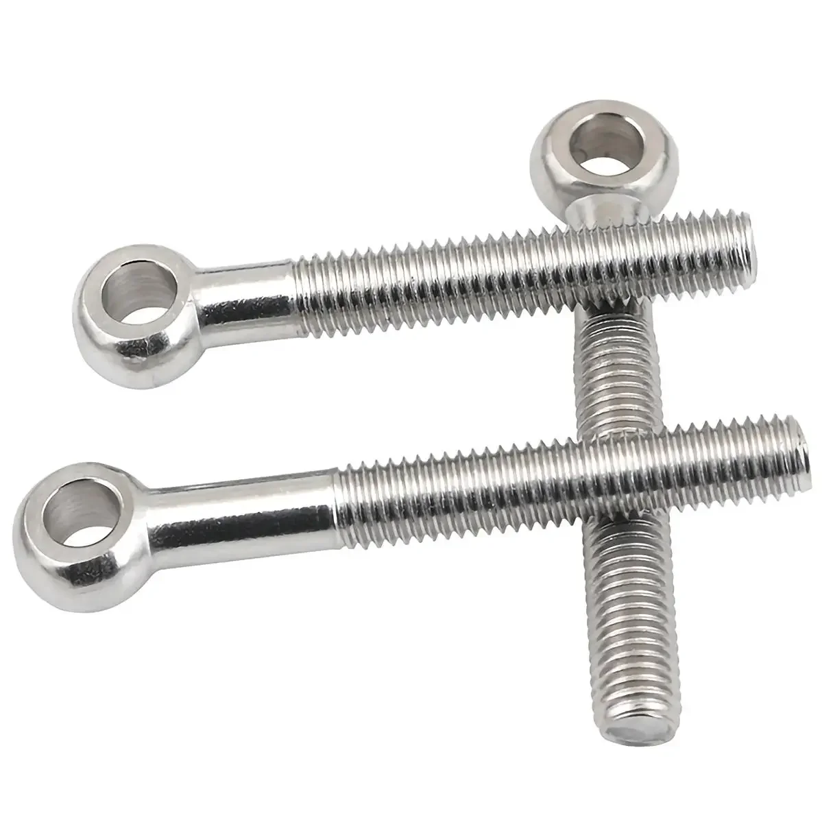 Anti-corrosion M5 M6 M8 304 Stainless Steel Ring Link Bolt Fisheye Eye Slip Hole Screw