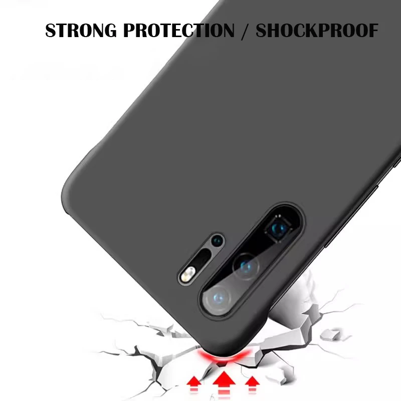 Solid Candy Color Frameless Hard PC Back Cover Case For Huawei P30 Pro Coque p30Pro ShockProof Ultra Thin Cases