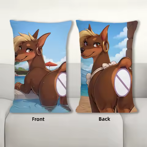 Anime Body Pillow Pepper Furry NSFW Waifu Dakimakura Private Collection Sofa Cushion Custom Pillow Cover