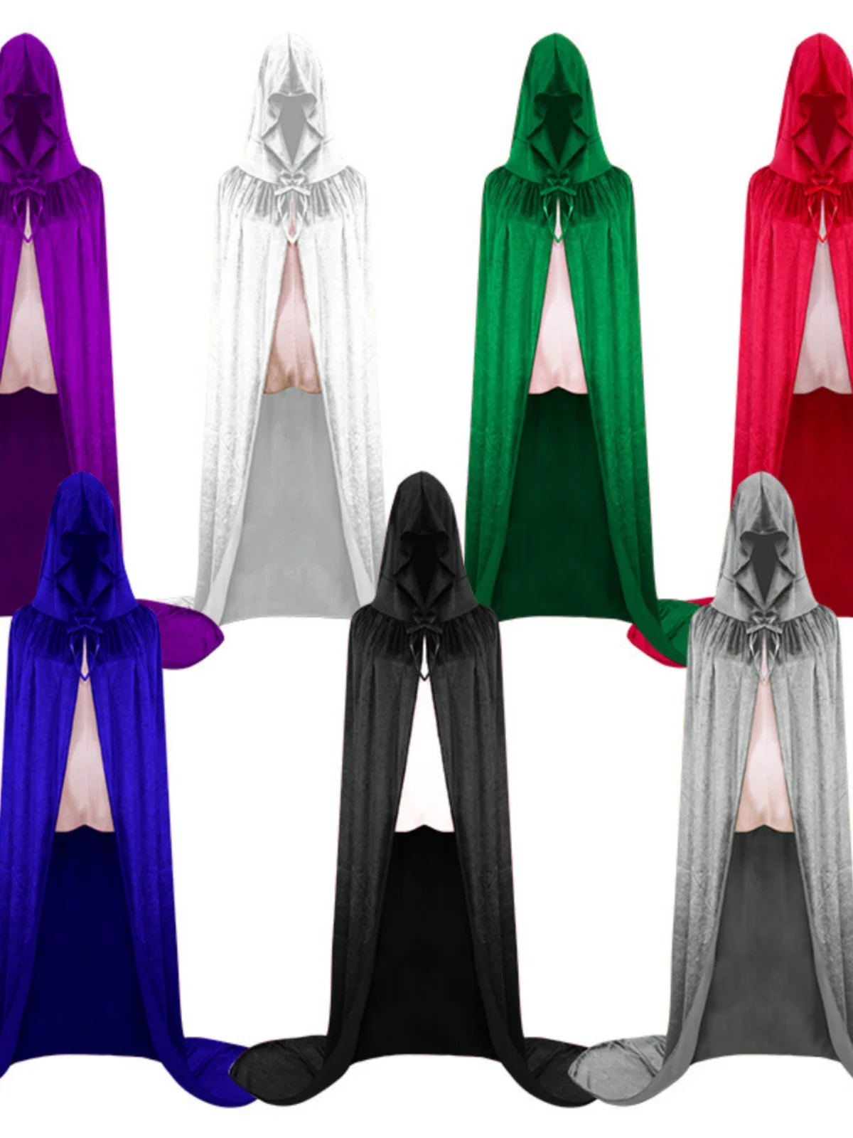 

loween Witch Costume Cloak Fairy T Wizard Attire for Women's Cosplay Par Dr up Traditional Ethnic Stage Outfit