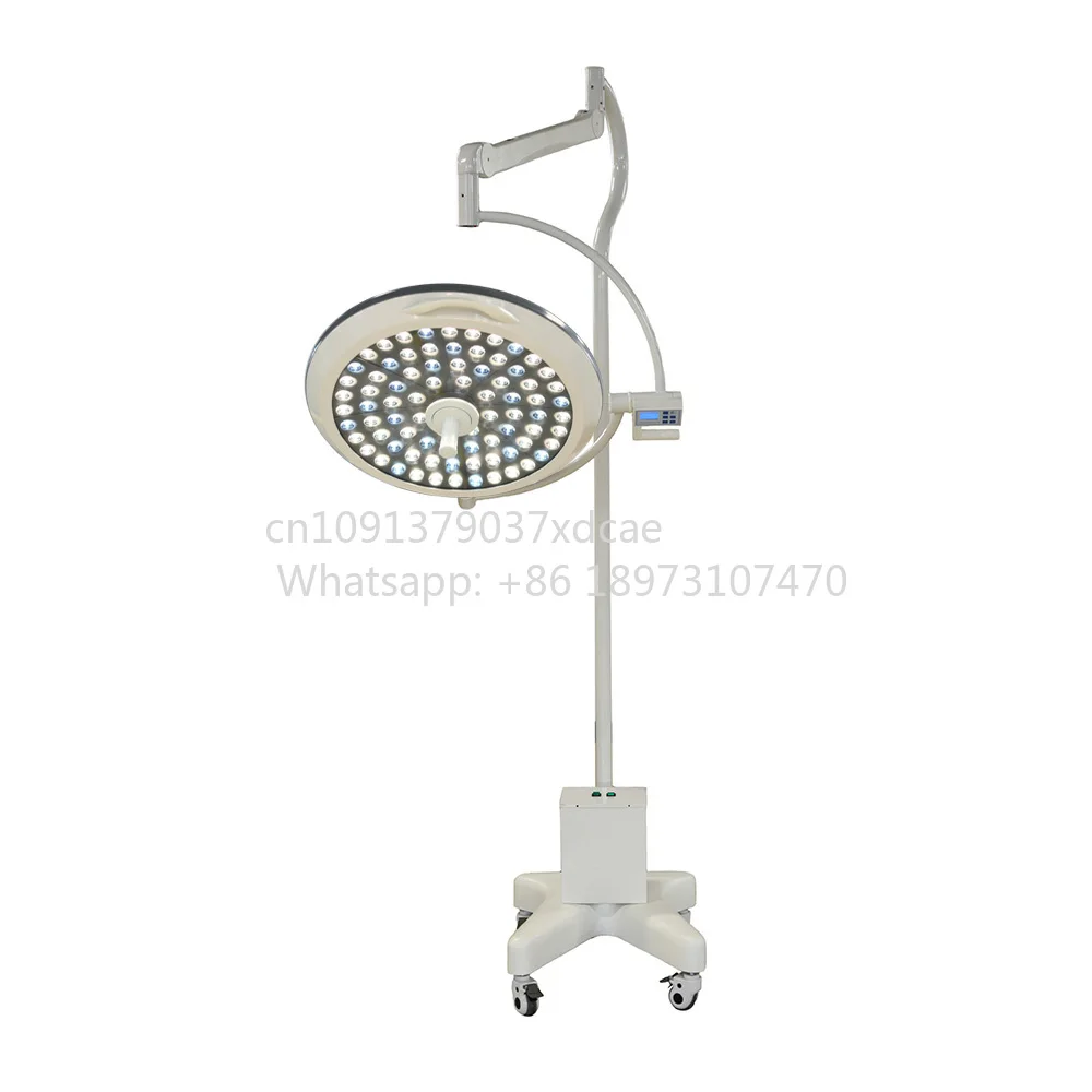 LED Surgery Shadowless Operating Surgical Ot Lamp Portable Operation Theatre OT Light Single Head Mobile Lamp