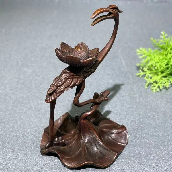 

Wind Bronze Ware, Crane, Lotus Leaves, Frog Fragrance, Green Crane Asking the Sky, Crouching, Coming to Wealth, Fragrance Ins