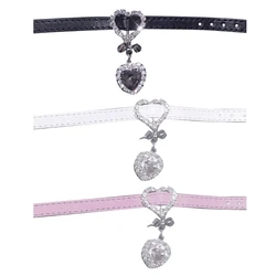 Unique Heart Pendant Wristband Heart Charm Hand Chain Fashion Jewelry