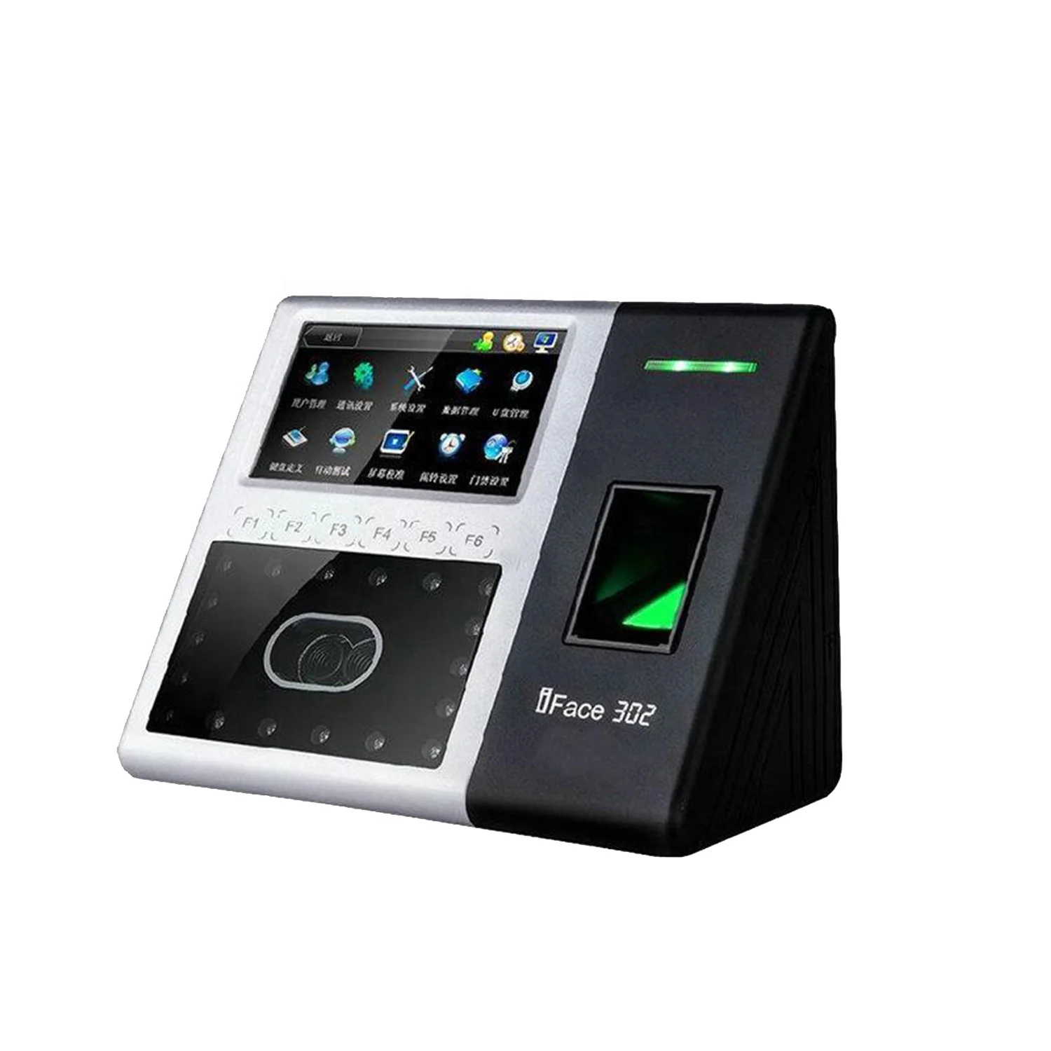 Fingerprint Time Attendance Face Recognition Biometric Machine iFace302