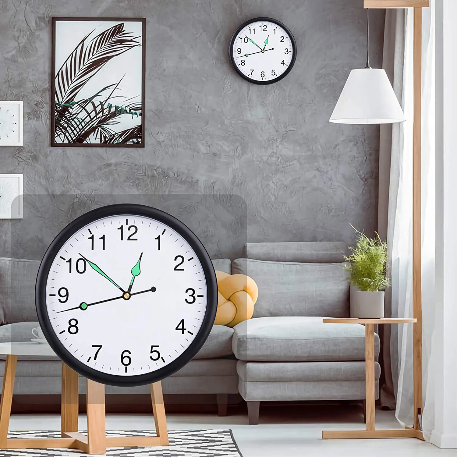 Clock Hands and Motor Kit Clock Mechanism Replacement with 7 Pairs of Quartz Clock Movement Repair Parts Kit