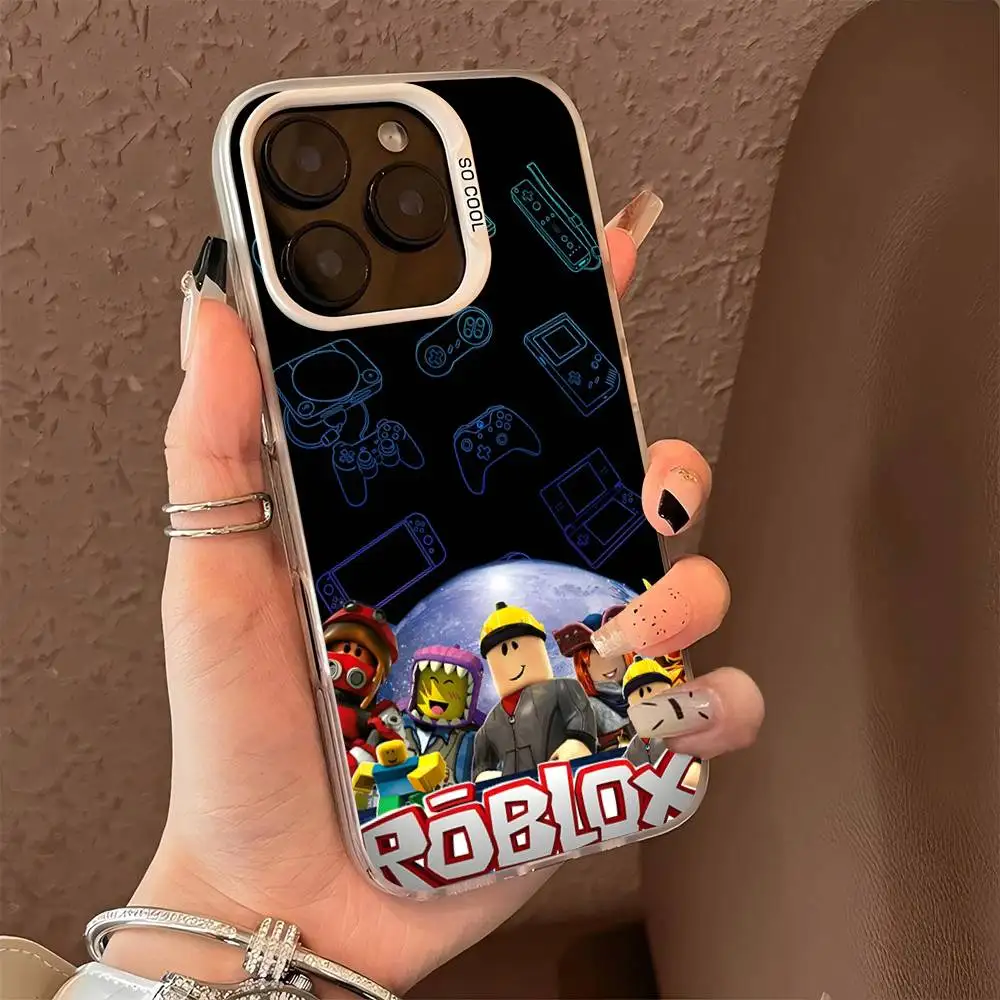 Hot Game Robloxs Phone Case for Samsung Galaxy A37 A57 A17 A07 A16 A06 A35 A55 A25 A05S A15 A56 A54 A36 A34 A24 A26 4G 5G Cover