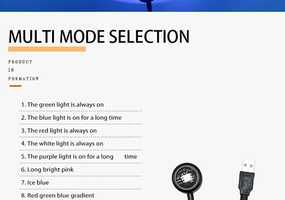USB LED Sunset Lamp Projector Night Light Golden Hour Photography Wall Decor Living Room Bedroom Home Atmosphere Ambient Light