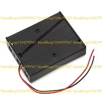 CS1W 5 Pcs 18650 Rechargeable Battery 3.7V Clip Holder Box for Case With Wire