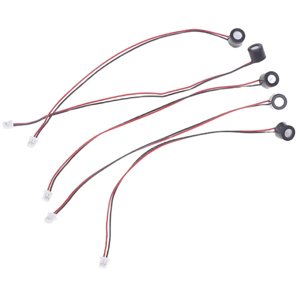 5pcs Compact Microphone Audio Pickup Device for Security Cameras Featuring Water Resistant Construction and Wide Compatibility