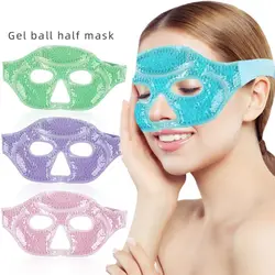 PVC Ice Gel Face Masks Reuseable Cooling Eyes Care Relaxation Relieve Fatigue Cold Relieve Facial Edema Beauty Skin Care