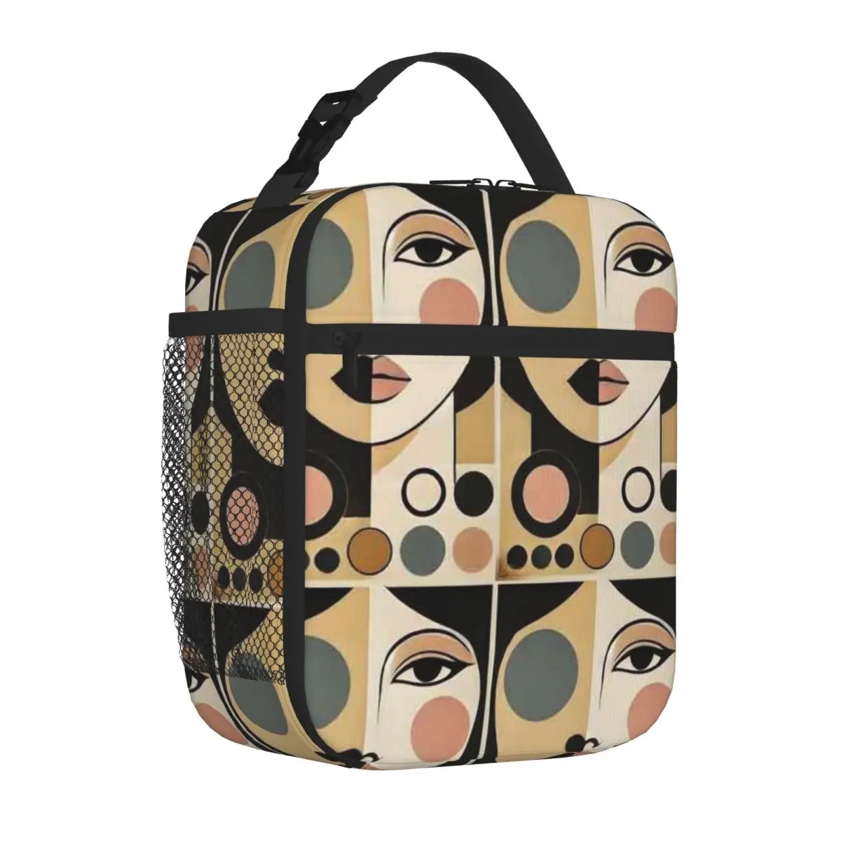 Bestselling Mid Century Modern The Art Of Transformation Matte Finish Insulated Food Bag School Field Trip Portable Lunch Bag