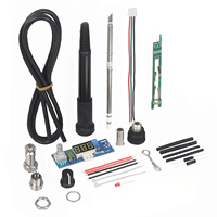 T12 Digital Welding Soldering Iron Station Adjustable Temperature Controller Solder DIY Kits with LED vibration switch