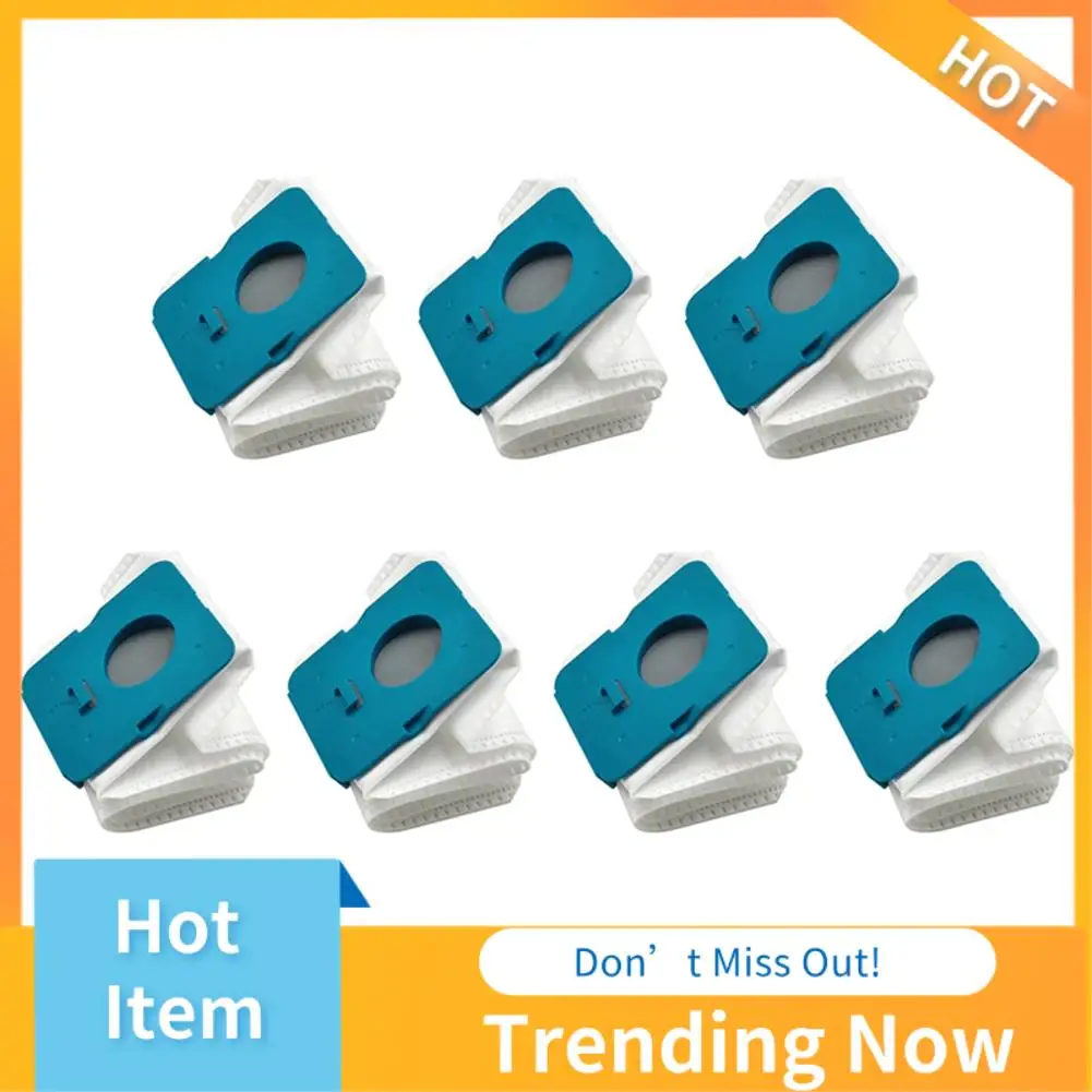 BBNV-7PCS محطة نظيفة كيس لجميع الغبار فراغ أجزاء أكياس الغبار إكسسوارات قطع غيار ل مفصل VS20A95923 WXAA