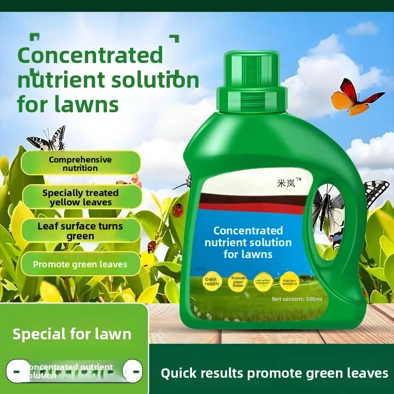 Spray de coloração rápida para gramado verde, solução nutritiva para cuidados com relvado de jardim de grama amarela seca