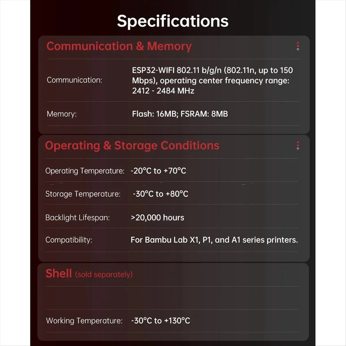 

New Panda Knomi Display Screen Customize UI OTA Firmware Real-Time Updates with Panda Branch for X1 Printers