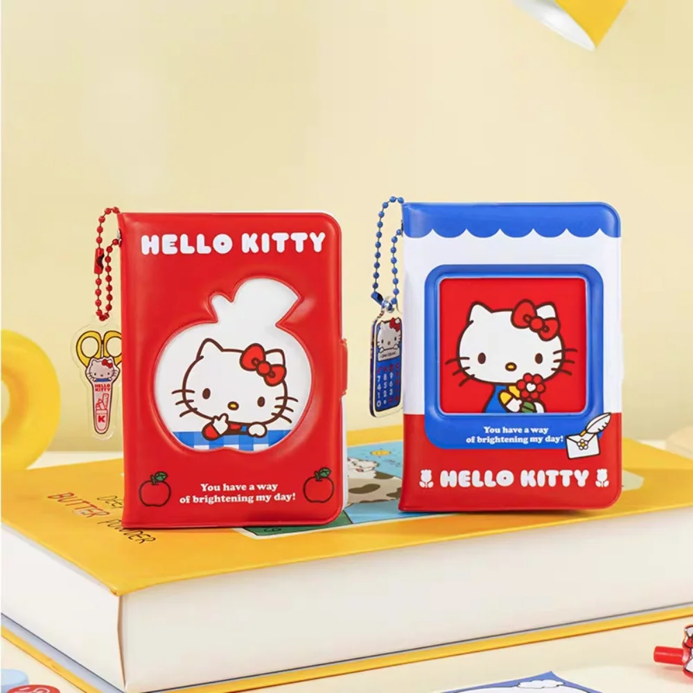 Genuine Sanrio M5 Pvc Cover Notebooks Cartoon Hello Kitty Student Portable Pocket Planner Campus Stationery Supplies Girls Gifts