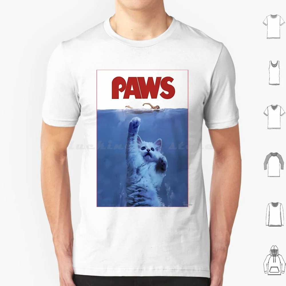 

Caws [Cat Paws] Футболка Хлопок Мужчины Женщины DIY Принт Кошки и Собаки Коллекция Кошек Челюсти Макет Лапы Собаки Лапы Забавные Челюсти Лапы