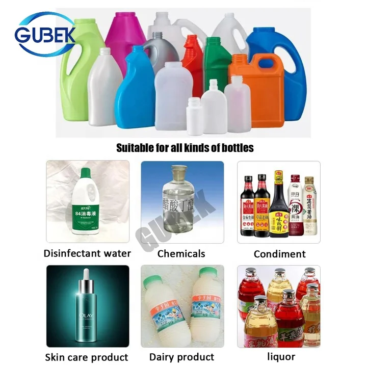 GUBEK Perfume Bottle Syrup Oral Liquid Filling Machine Production Line