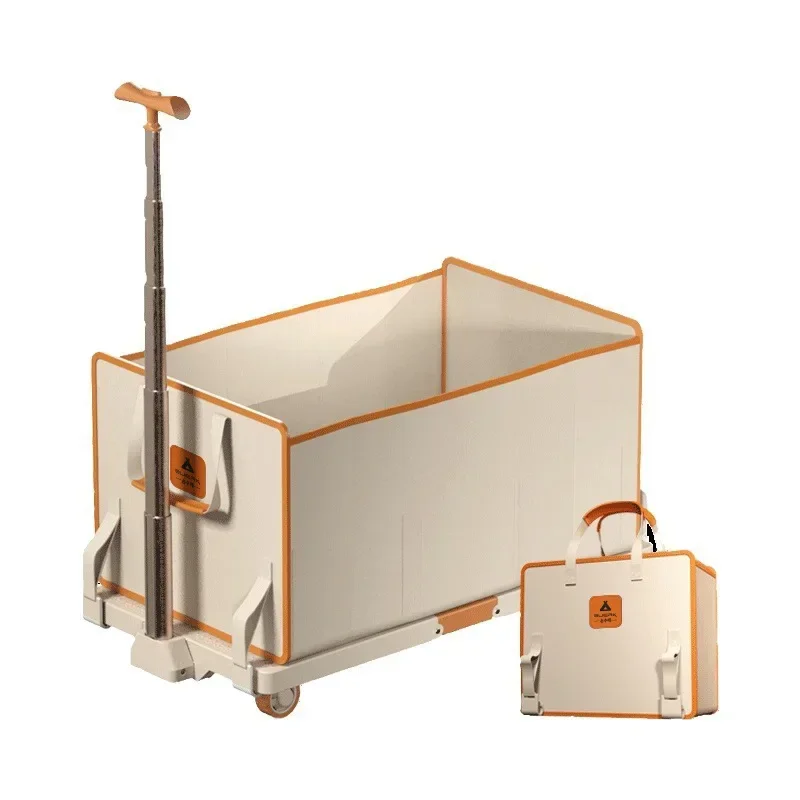 

Foldable camping trailer trolley table board stall hand-pulled picnic wholesale