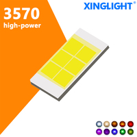 1pcs 3570 SMD LED Beads White Light-emitting Diode 30W White Diode XL-C3570P6S10-65C3C2 For Car Lights