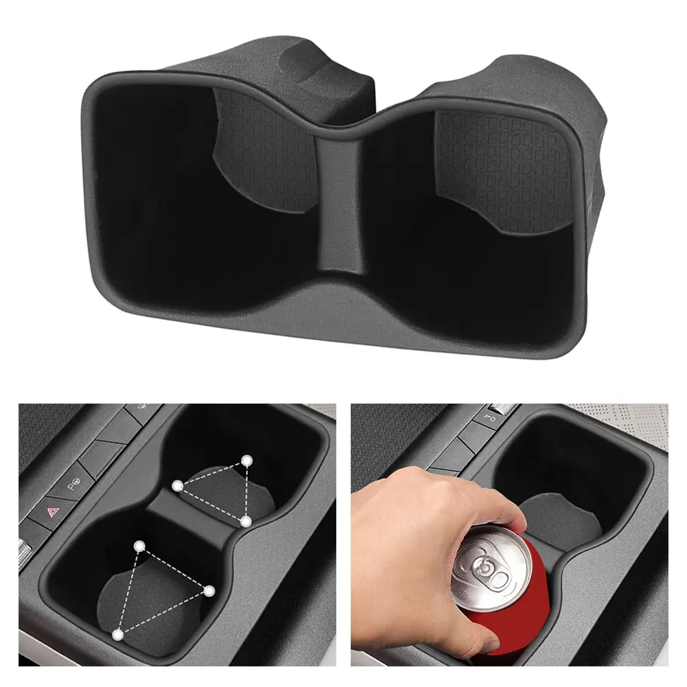 Multi-functional Armrest Box with Drink Holder for BYD ATTO 2 2025-2026 Includes Card Storage and Coin Pouch in Compact Design