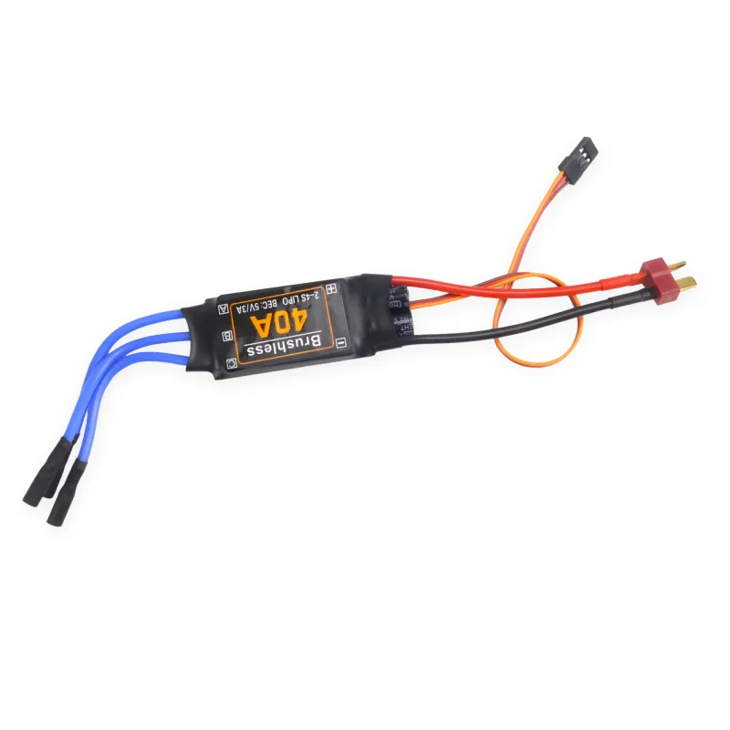 Uitstekende Kwaliteit 2 stks 40A Borstelloze ESC 2-4 S Programmeerbaar met 5 V 3A BEC Timing/Rem/Lipo Beschermen voor RC Vliegtuig Auto Boot