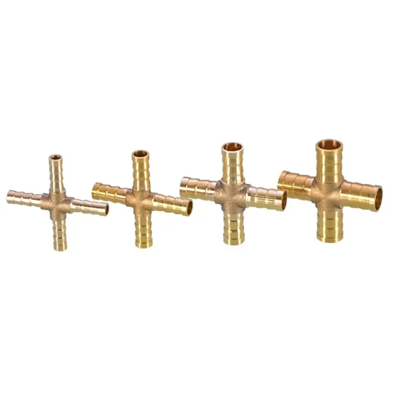 Armaturen Stecker Kupfer Pagode Luft Kraftstoff Wasser Rohr Messing Widerhaken Rohrverschraubung Widerhaken Joint Koppler Adapter Forper Koppler Adapter