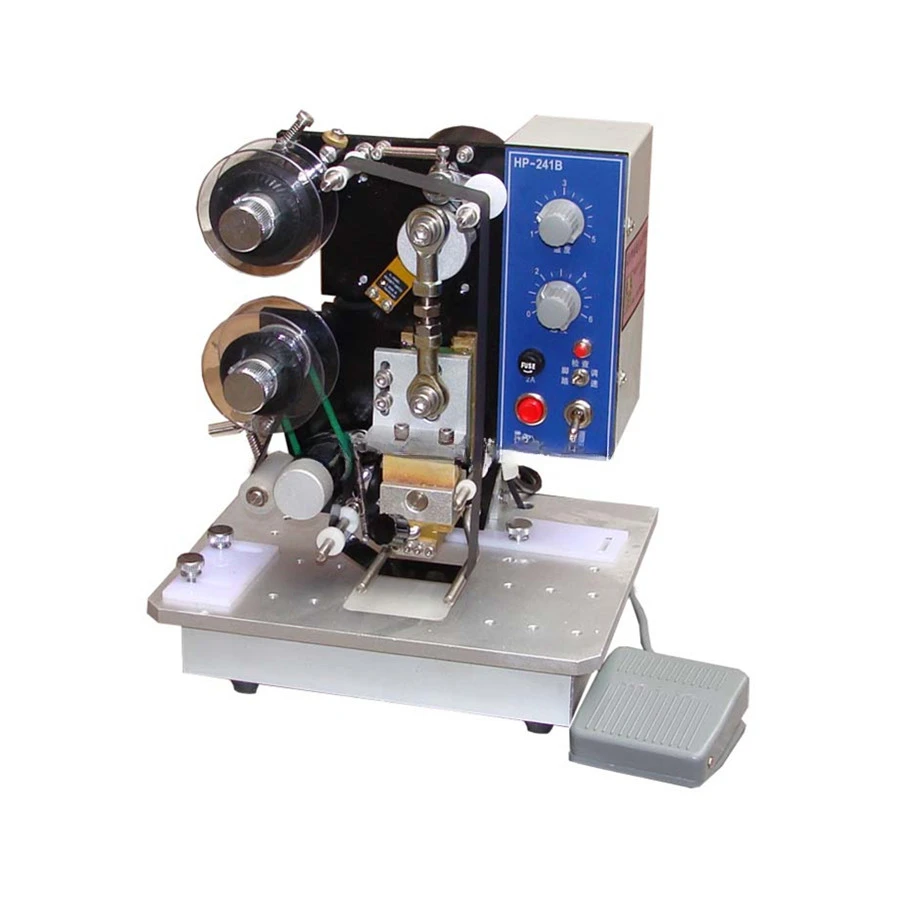 Semi-Automatic Manual Ribbon Coding Machine for Expiry Date and Batch Number Printer