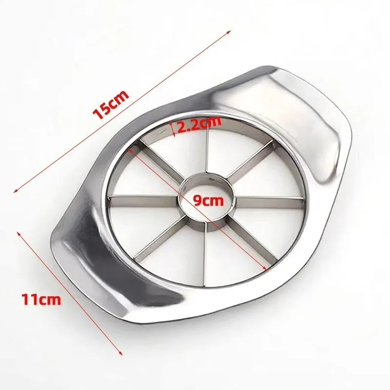 Stainless Steel Comfort Handle Divider Apple Cutter Vegetable Fruit Tools Kitchen Gadgets 1pcs