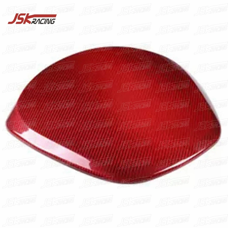 Red Carbon Fiber Interior Classic Clock Surround for 2021-2023 Subaru Brz