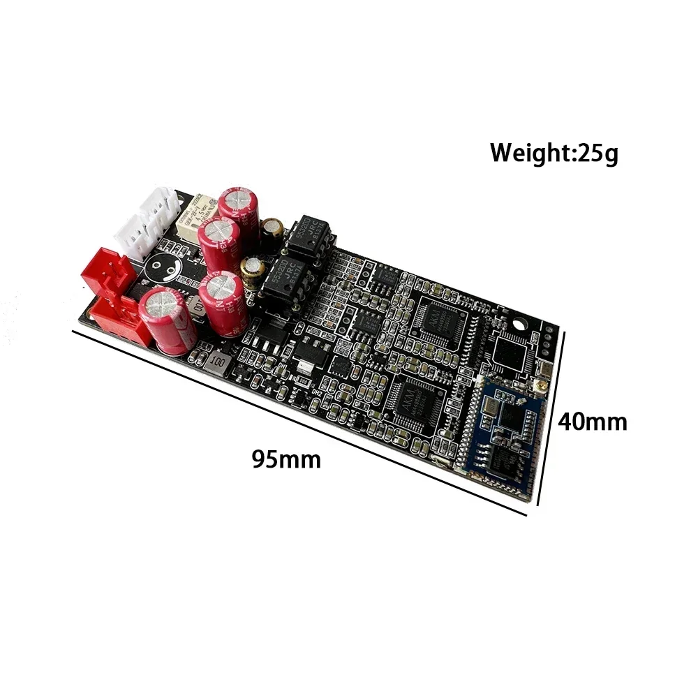 QCC5181 Bluetooth 5.4 Wireless Receiving Board AK4493 DAC Decode Dual NE5532 OP AMP Support LDAC/APTX 24bit/96Khz