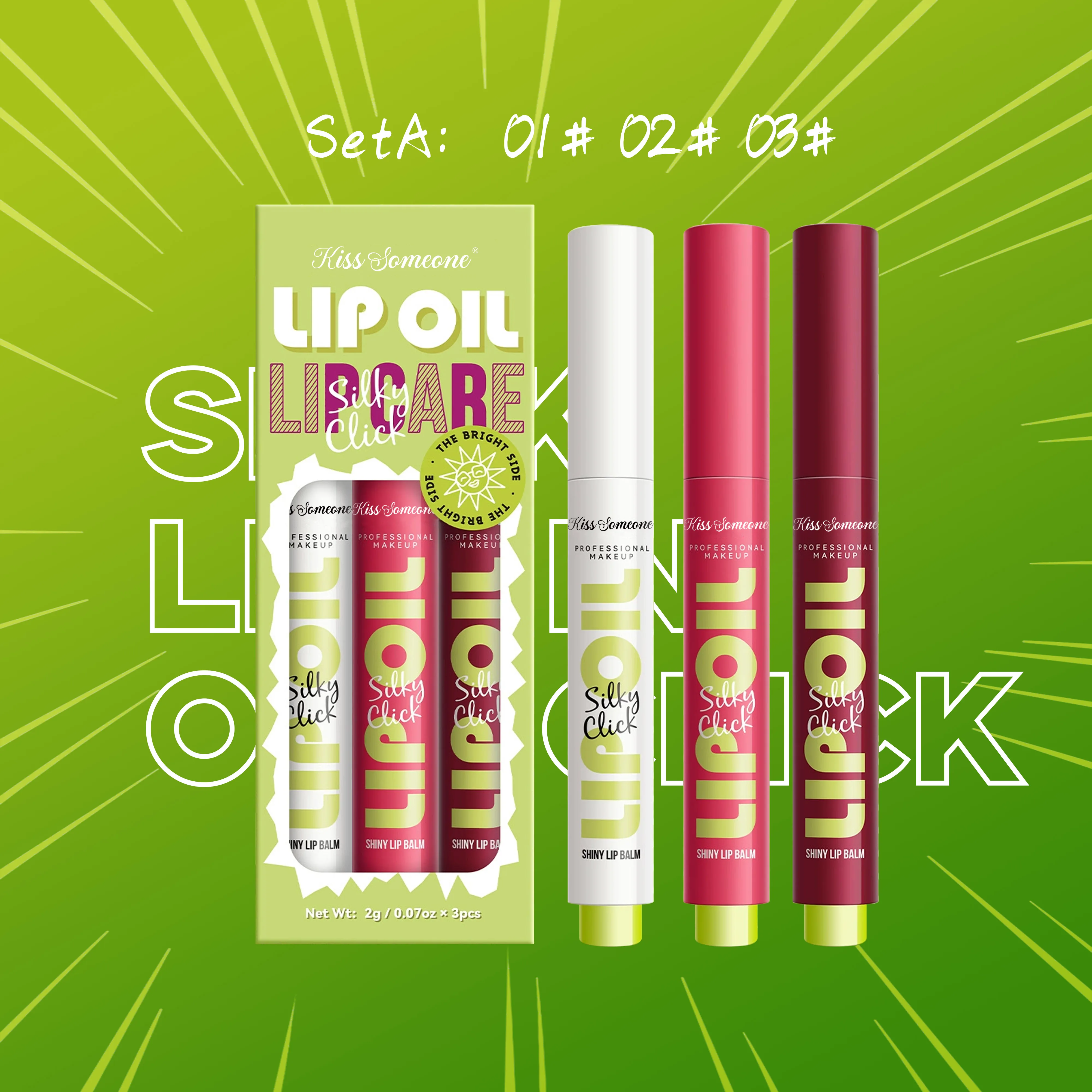 Set di rossetti press-on, lucidalabbra solido, lucidalabbra effetto specchio, smalto labbra, rossetto rosso, olio labbra. Farà le tue labbra molto idratate. Vale.