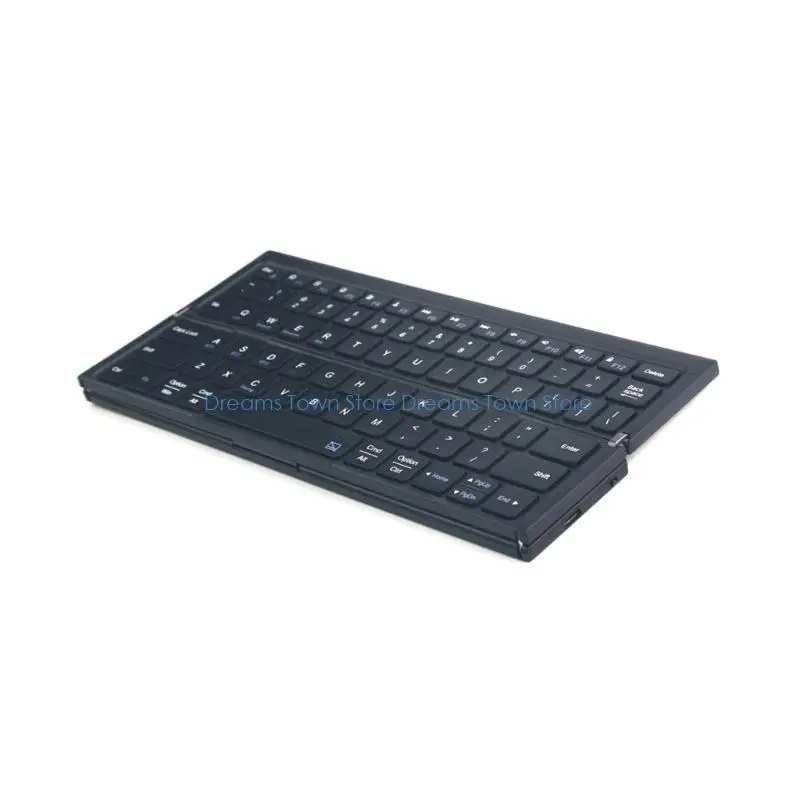 Space Saving Foldable Bluetooth-Compatible Keyboard Touchpads Included Universal Compatibility