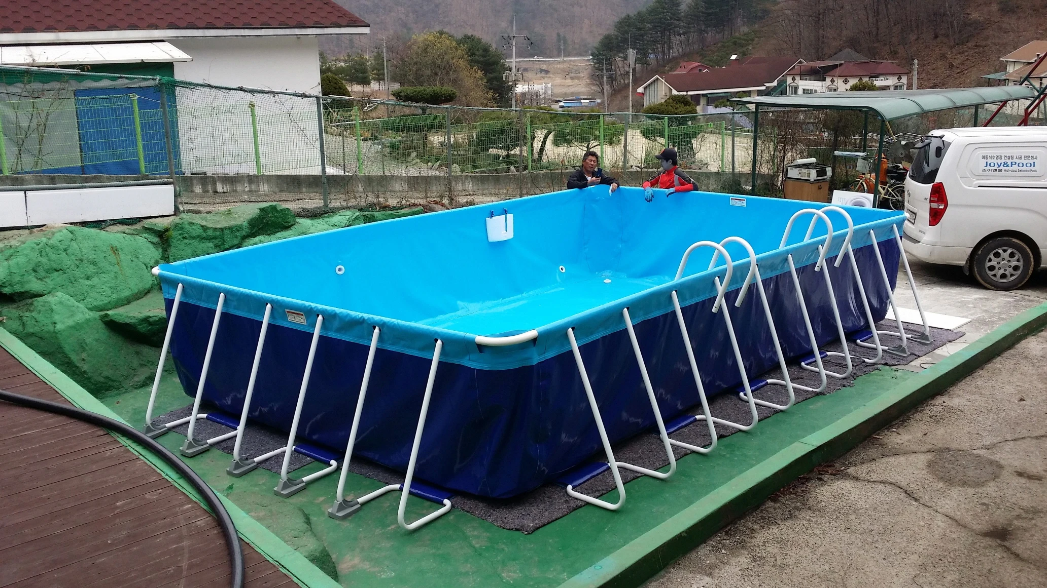 Commercial Metal Frame Steel Removable Swimming Pool Above Ground Water Park Pool Swimming Training Pool