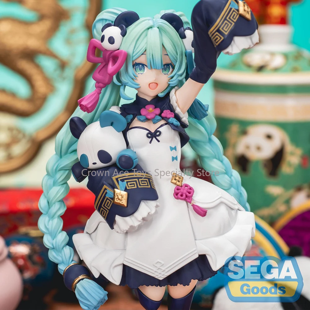 SEGA Luminasta Vocaloid Hatsune Miku Modern China Ver. 180mm Exquisite Collectible Anime Action Figure Model Trendy Toys Gifts