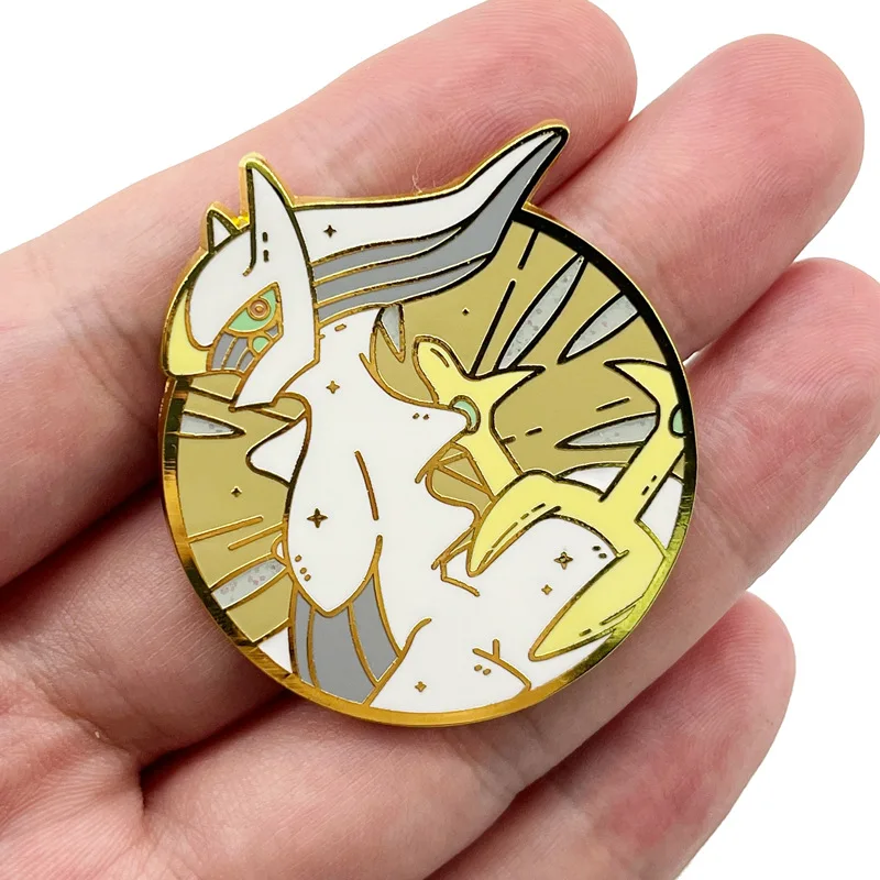 Bonito jogo japonês metal emblema duro esmalte broches para roupas alfinetes de lapela para mochila moda jóias acessórios presentes