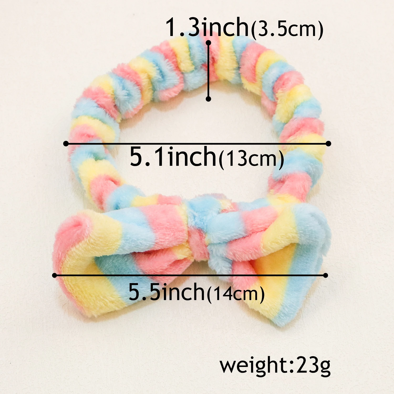 Fashion Coral Fleece Headbands Soft Elastic Spa Facial Hairband Girls Wash Face Head Wear Makeup Headband Women Hair Accessories