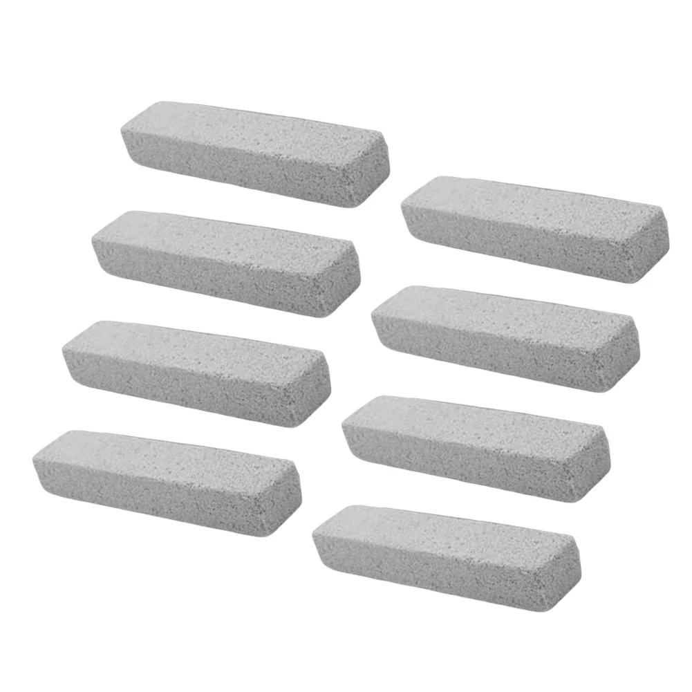 Natural Pumice Stone Cleaning Brushes 8Pack for Effective Stain Removal in Kitchen Sinks Showers and For Grills