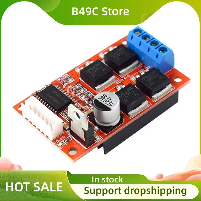 B49C 450W 20A H Bridge DC Motor Speed Controller Driver Module DC 12-36V PWM Control Switch Forward Reverse For Arduino